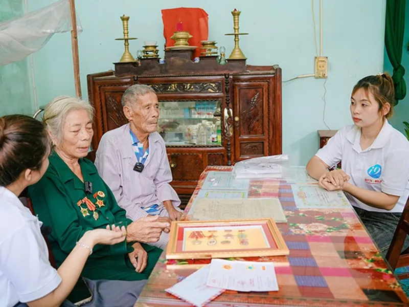 Hình ảnh minh họa quy trình xác minh danh tính KYC