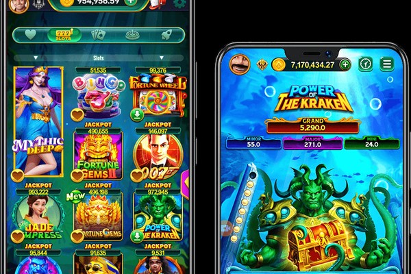 Hình ảnh điện thoại Android chơi game nổ hũ