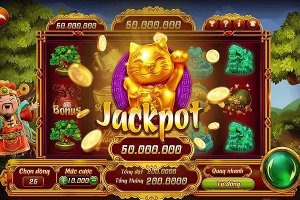 Hình ảnh mô tả Jackpot trong game nổ hũ