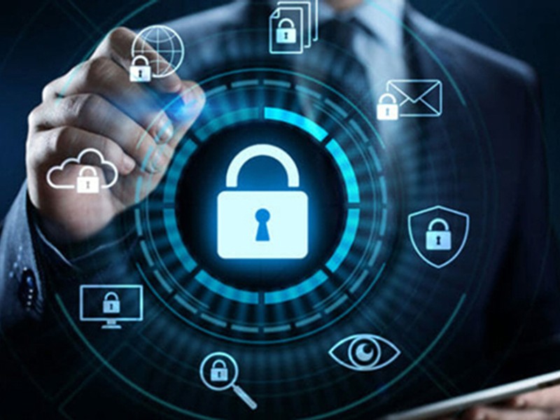 Biểu tượng GDPR và bảo mật dữ liệu